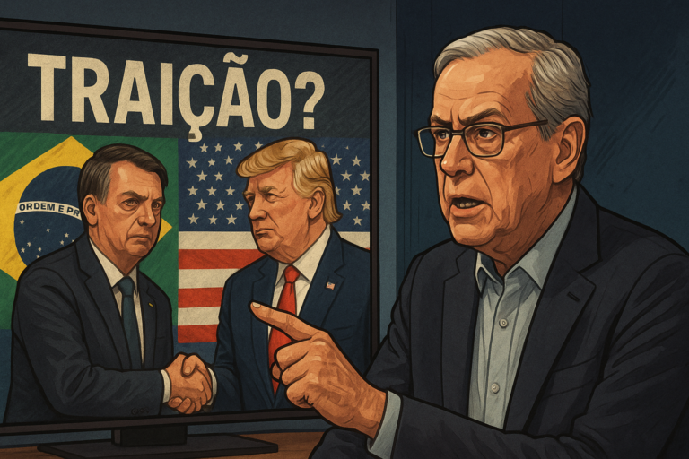 Ex-embaixador chama Bolsonaro de traidor após tarifaço