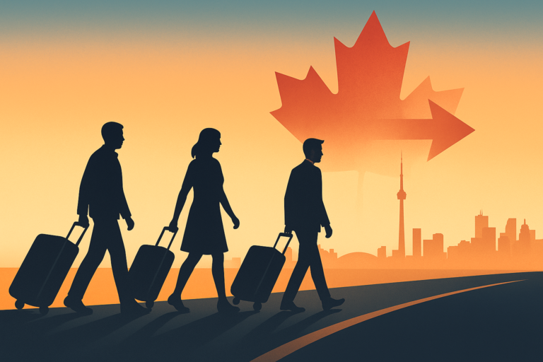 Por que imigrantes estão deixando o Canadá?