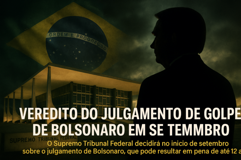 Veredito do Julgamento de Golpe de Bolsonaro em Setembro
