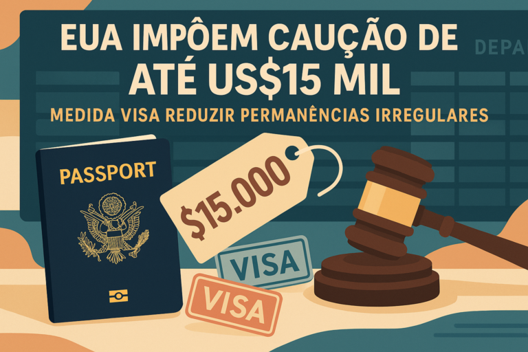 EUA impõem caução de até US$ 15 mil para vistos